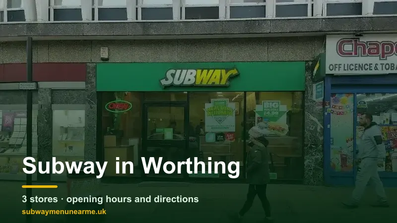 subway worthing