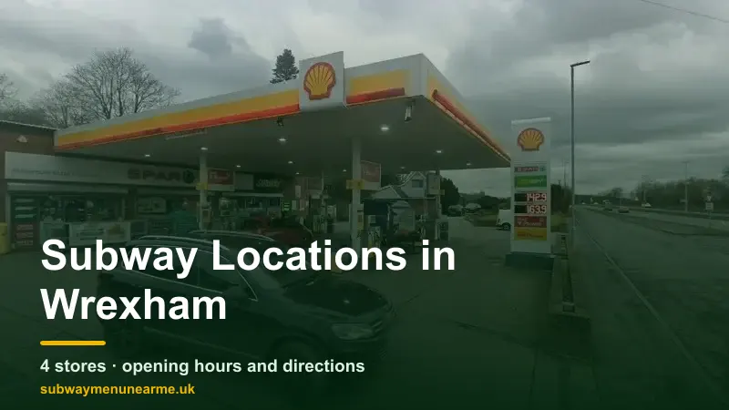 subway wrexham locations