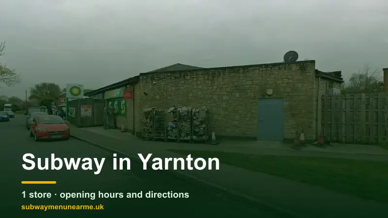 subway yarnton