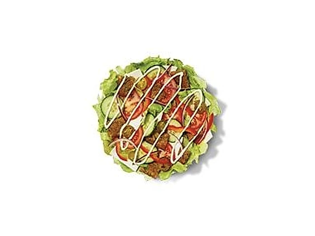 Plant Patty (VE) Salad