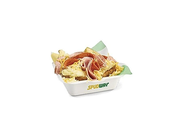Spicy Italian & Cheese Jacket Potato